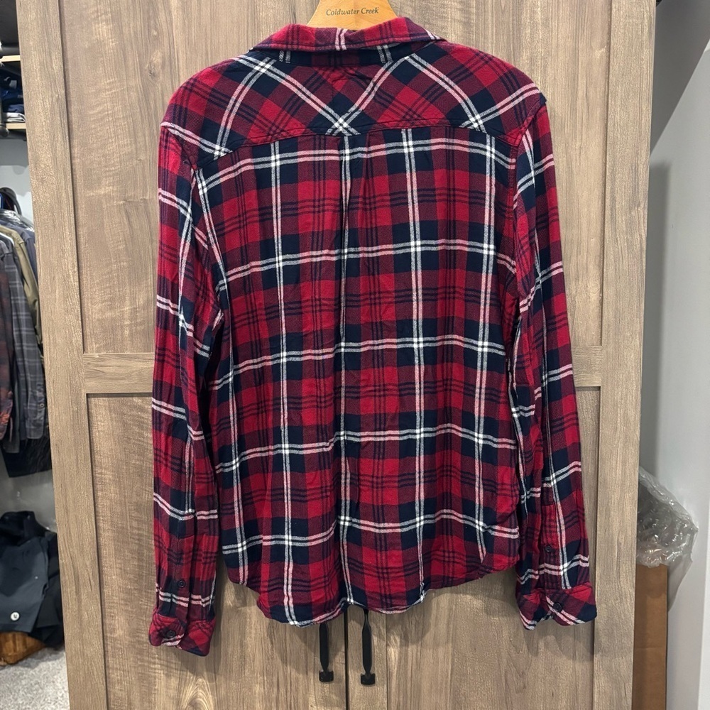 Rails Lennox Large Flannel Button Down Shirt - image 2